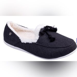 Waco Spenco - fireside slipper - black - size 6 - new